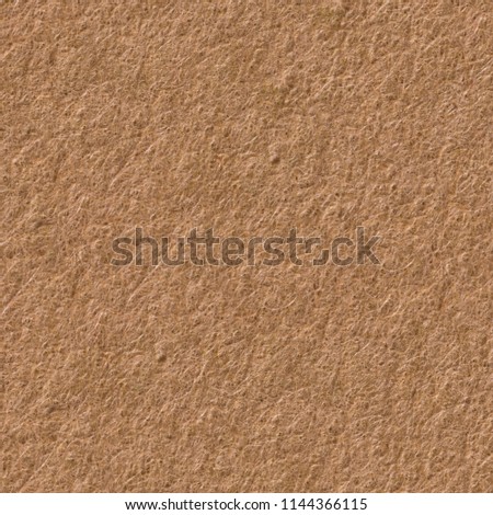 Beautiful light brown paper texture  with unevennesses. Seamless square background, tile ready. High resolution photo.