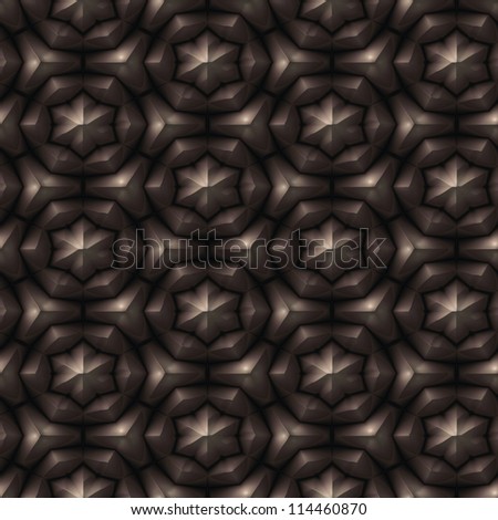 seamless decorative metal pattern