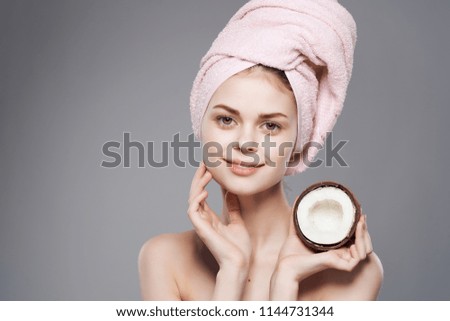  coconut fresh woman skin                              