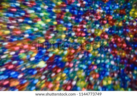 Abstract and blurred multicolored pattern. Bokeh background