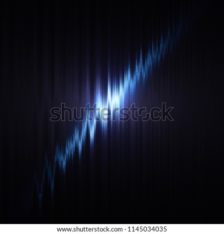 abstract wave flare