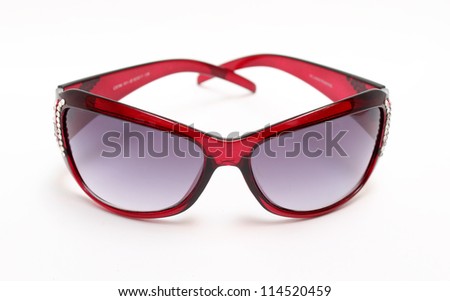sunglasses in isolation on white background Royalty-Free Stock Photo #114520459