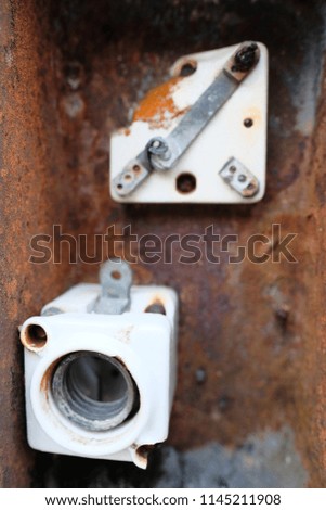An old electricity slot
