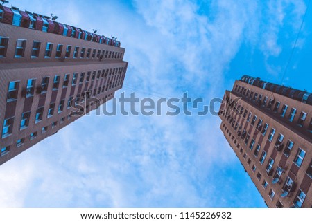 Skyscrapers of the big city