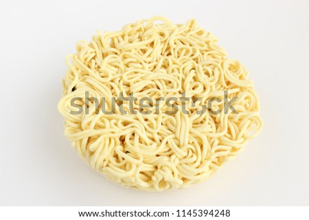 Cup noodle dried noodle
