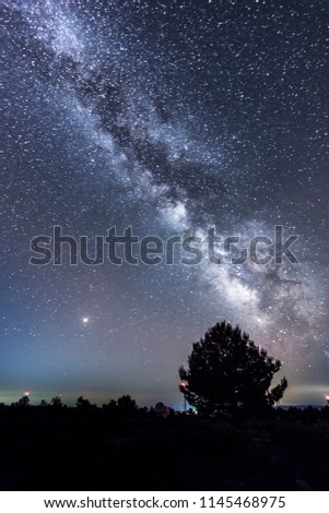 Milky Way at the hill