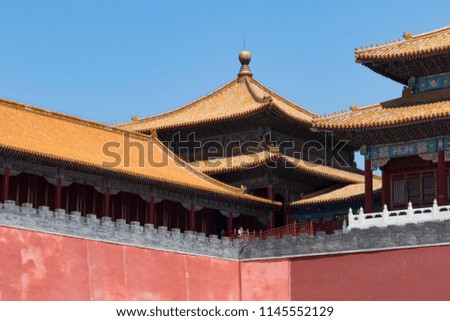 Visit of the Forbidden city in Beijing