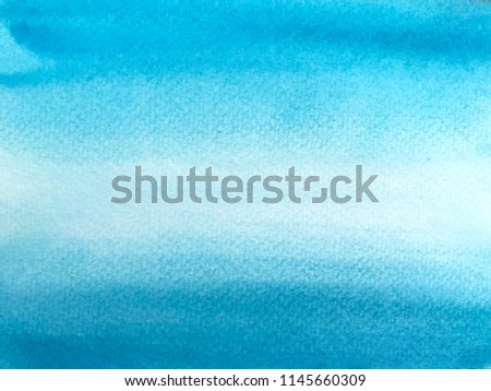 Abstract blue watercolor texture background. Watercolor background Royalty-Free Stock Photo #1145660309