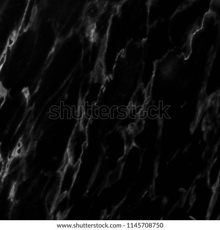 Marble texture on marbled tile surface, black & white photo of real stone pattern as background, overlay template for art work