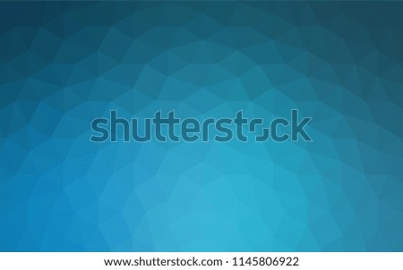 Light Green vector abstract polygonal background. Polygonal abstract illustration with gradient. Textured pattern for your backgrounds.