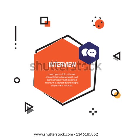 Interview Infographic Icon