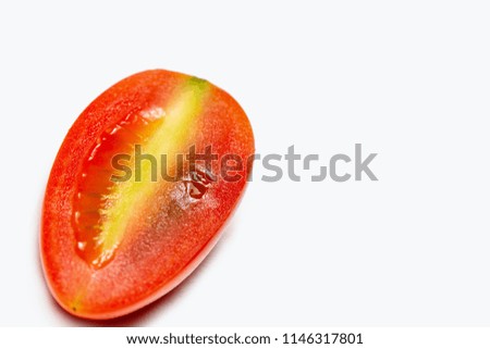 Tomatoes isolated on white background. Seamless pattern with tomatoes.