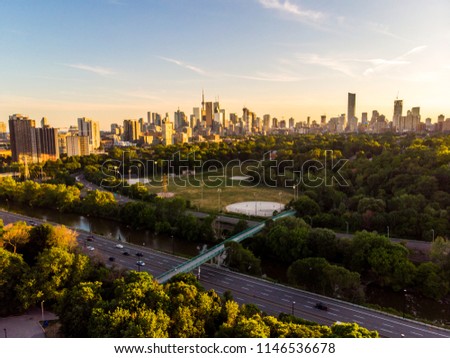Toronto Skyline Aerial