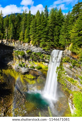 Brandywine Falls Provincial Park, British Columbia,Canada