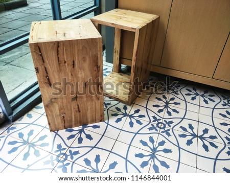Empty Chair, Wooden Chair With Table, Interior...,