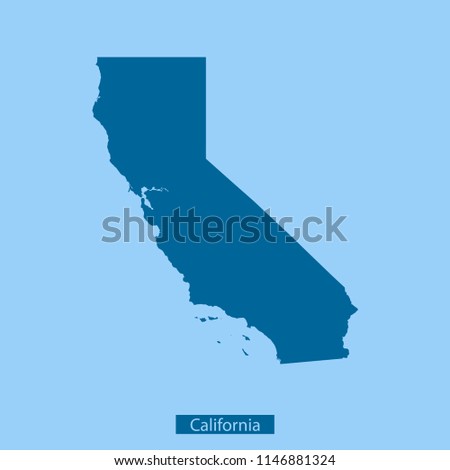 California map vector
