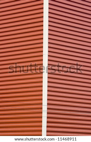 Abstract Pattern of a Building Corner with siding