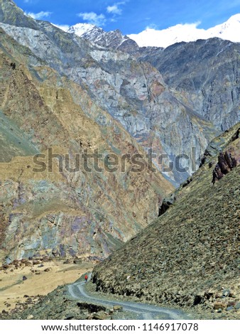 Shimshal valley, Karakoram, Northern Pakistan