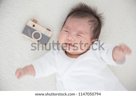 baby and camera　