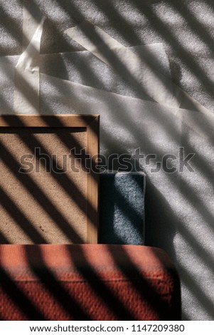 abstract texture with blinds light