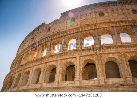 Colosseum in Rome. Italy, Europe