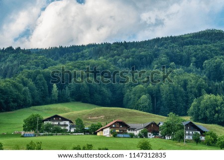 Private houses in Innerschwand, Austria