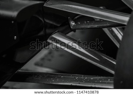 Racing car detail
