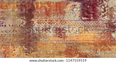 Wall Decorative Abstract Home Art paint, Wall Paper Texture Background,Or Tile Design.