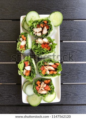 Chicken Salad rolls