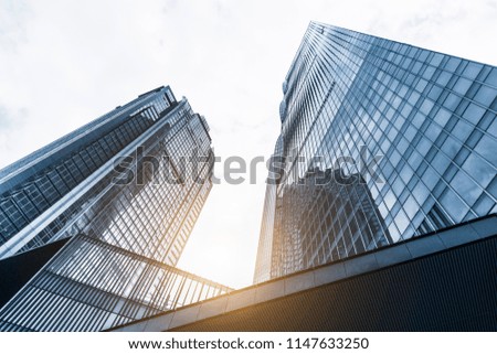 Perspective high-rise building