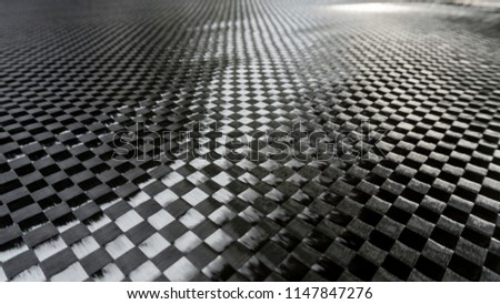 Black carbon fiber composite big size of woven