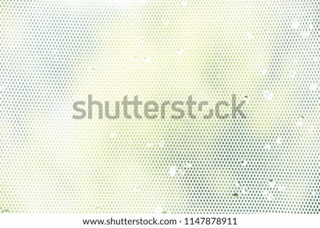 background of shallow mesh with drops of water