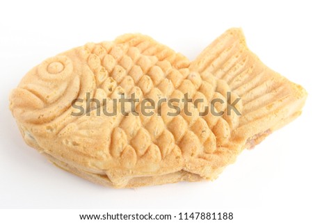 Fish shaped pancake
