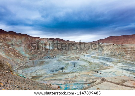 Open Pit Copper Mine