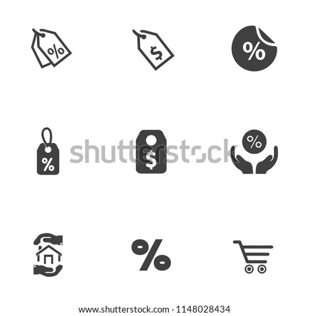 vector shopping, Marketing and sale icons - shopping illustrations collection