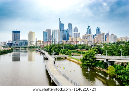 Philadelphia Skyline Daytime