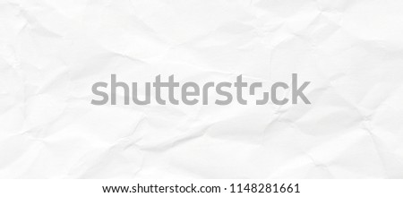 Texture of paper with kinks. The background is white.