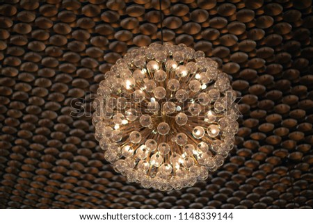 Spherical lamp. Textures