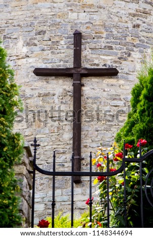 Wooden Catholic Cross