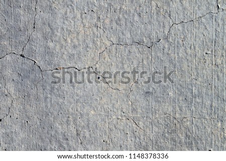 plaster with crack photo