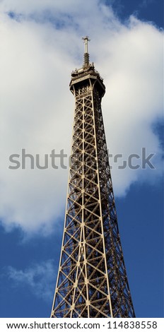 Eiffel tower, view from down