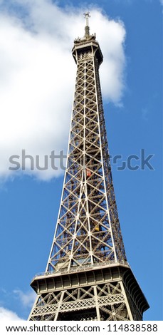 Eiffel tower, view from down