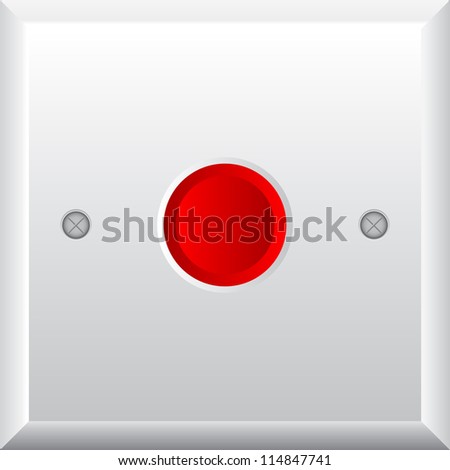 Illustration of red button
