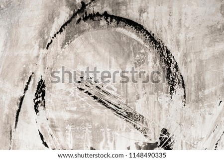 Black and white, interesting, eye-catching background. Dirty surface in stains. Close up
