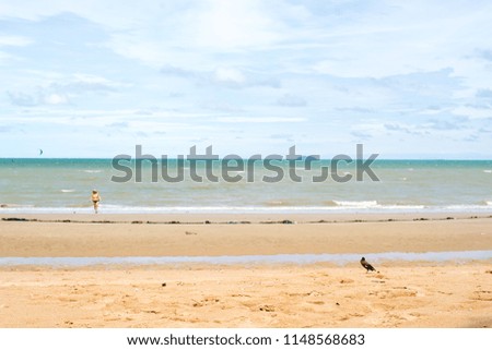 sky and sea background