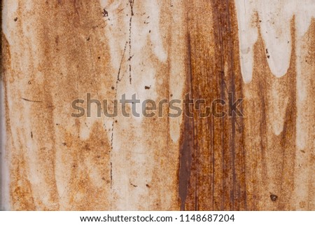 Background rust surface. 