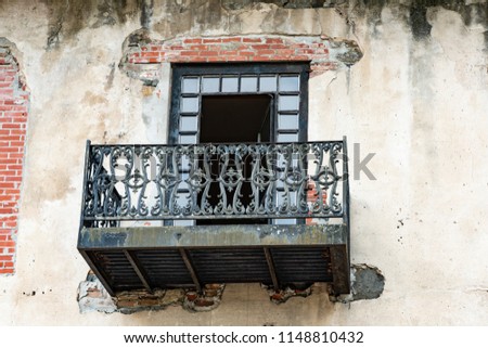 Wrought Iron Balcony
