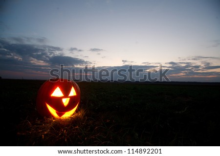Scary pumpkin