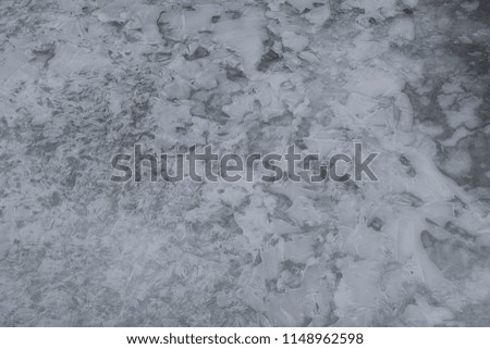 figures and shapes, structures in ice, frozen water for a using as background
