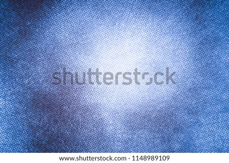 Blue canvas texture grunge background